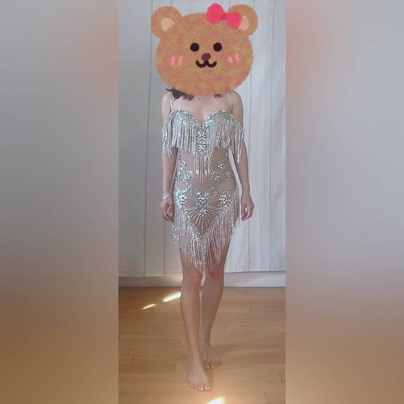 Dresses & Skirts - Birthday dress. Size S or M. Cup I think is 34 or 36 C/ D